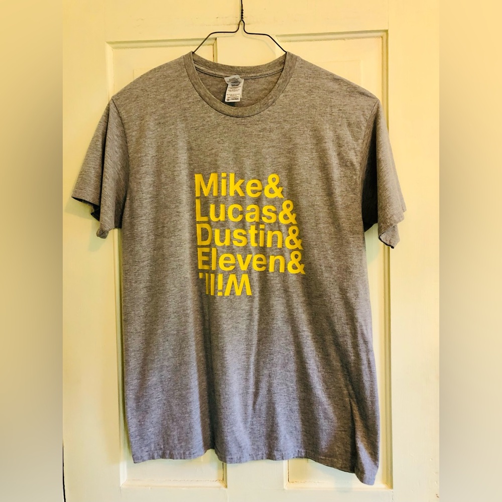 Stranger Things names t-shirt